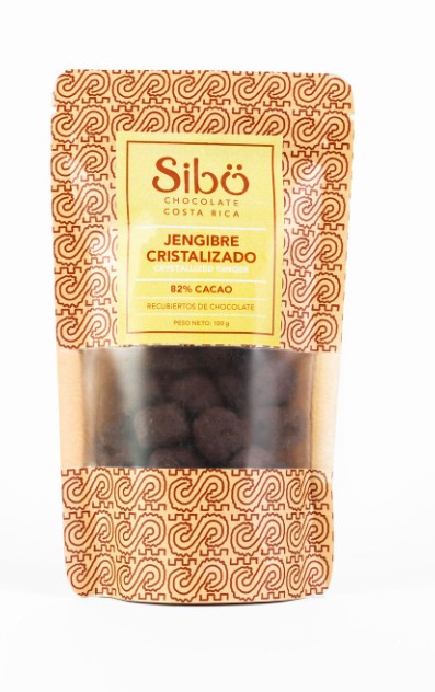 Jengibre recubierto Choco 82% (100gr)