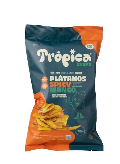Spicy Mango Plantain Chips 71g