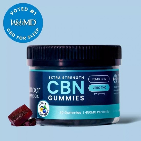 Slumber Sleep Aid- CBN Gummies 30 units - 450mg