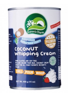 Coconut Based Whipped Cream 400 ml