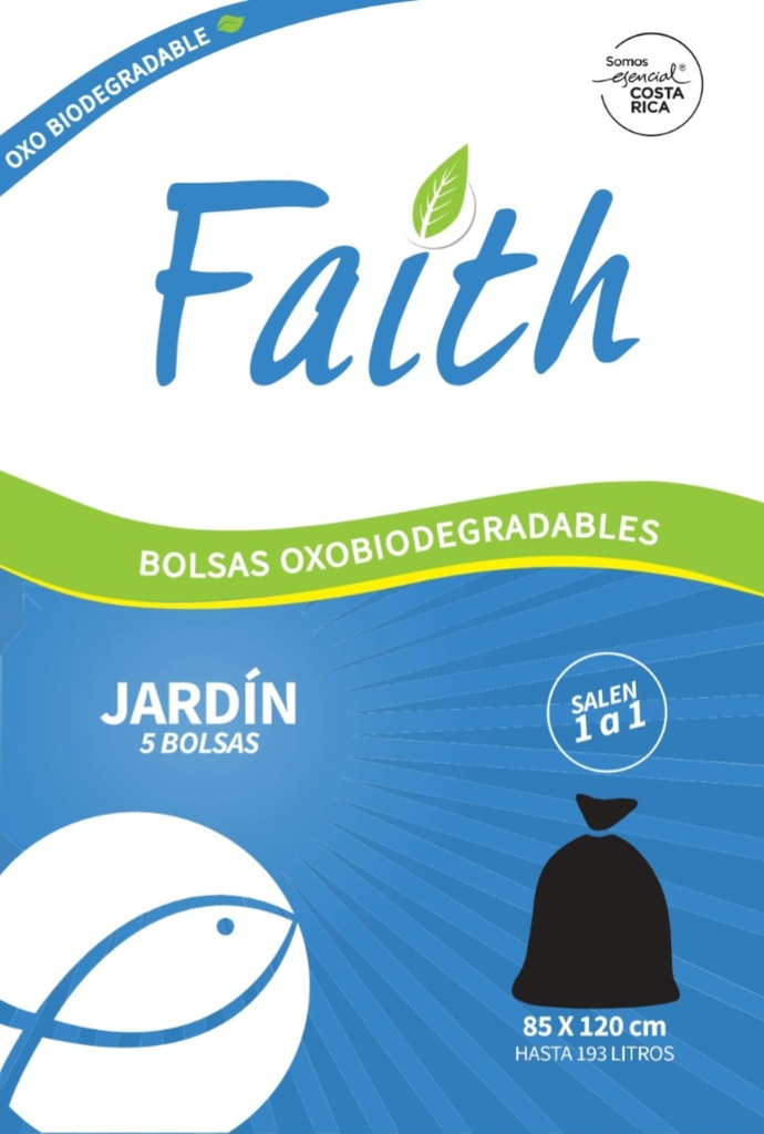 Bolsa Jardin Negra OXO paq 5 uds