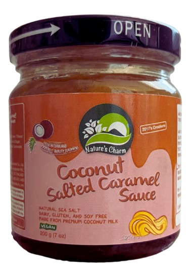 Salsa Caramelo Salado con coco  200g