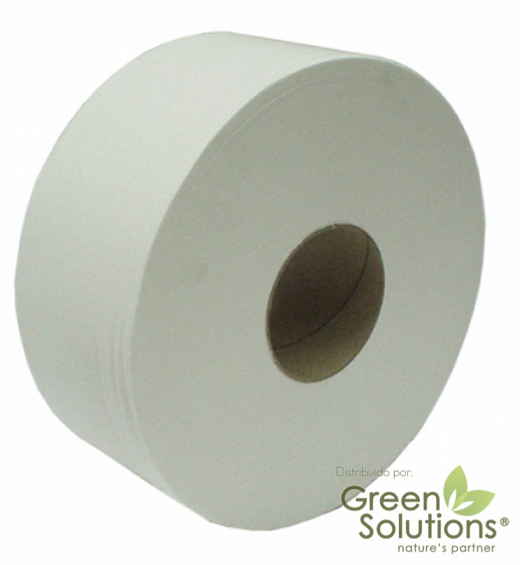 Papel Higiénico Jumbo Roll Blanco  Sani Tisu 250mts NP