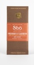 Orange Cashew Chocolate 63% (50gr) 