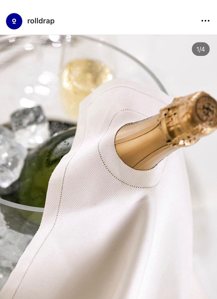 Cheers Drap blanco 40x40 (12uds)