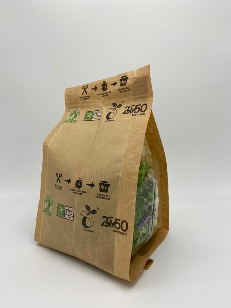 PLA and Kraft Bag 32cm CP