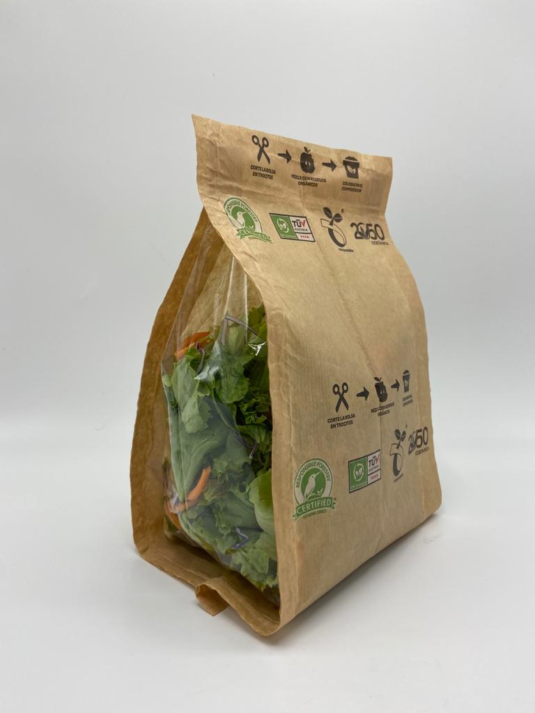 Bolsa PLA y Kraft 42cm CP