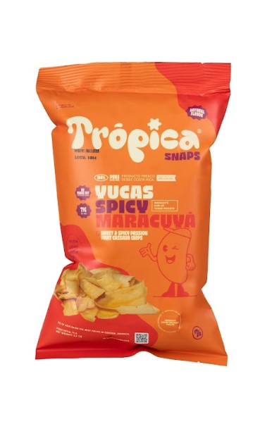 Spicy Passion Fruit Cassava Chips 71g