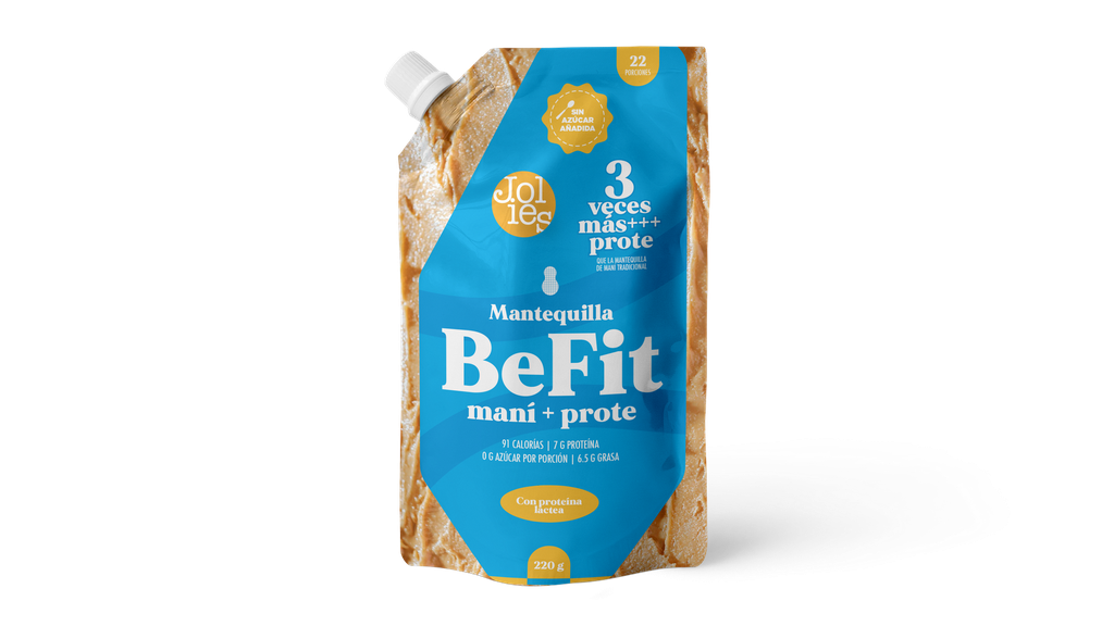 Doypack peanut butter be fit protein 220 g 