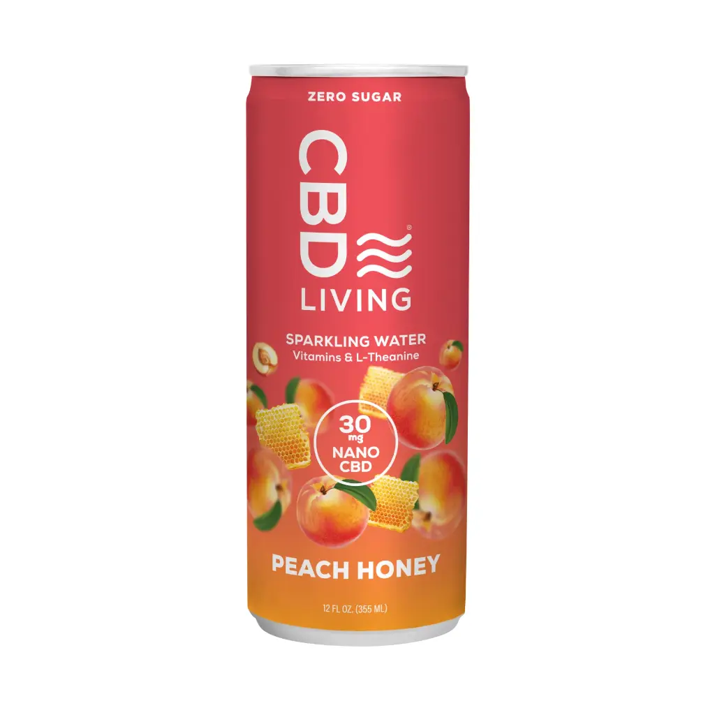 Peach Carbonated Drink - honey 