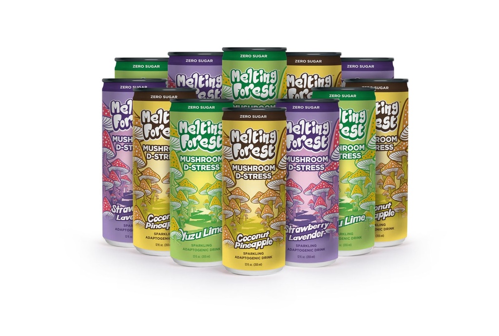 D-Stress Mushroom Mix: 3 of each flavor 