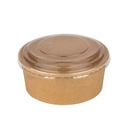 750ml Kraft Paper Container with Lid 