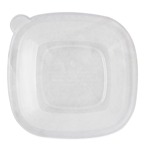 Transparent lid for 24-48 oz Square Bowl