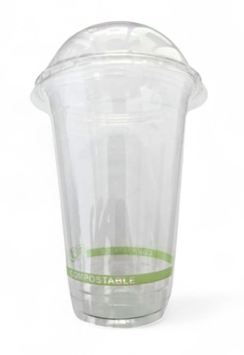 GS Transparent PLA Cup 16oz 95 mm