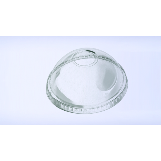 Tapa Domo para Vaso PLA 9oz con hueco 92mm