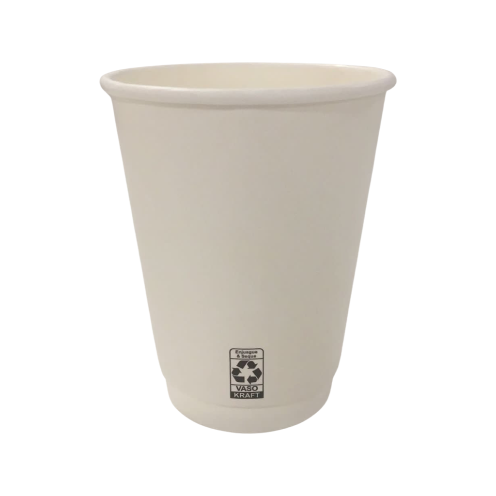 12 oz. WhitePaper Cups Double Wall
