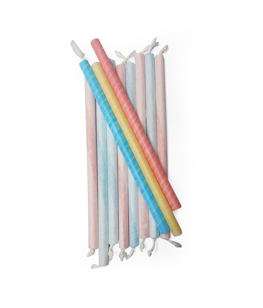Pajilla Papel Blanca 8mm Batidos