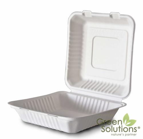 Bandeja 9X9 Lisa Bagazo de Caña