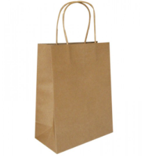Kraft Handle Bag XL (28cm w x 22cm d x 28cm h)