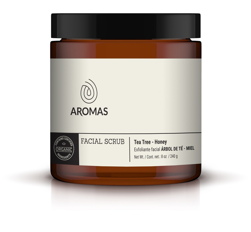 Geranium Tea Tree Facial Exfoliant 120g CP