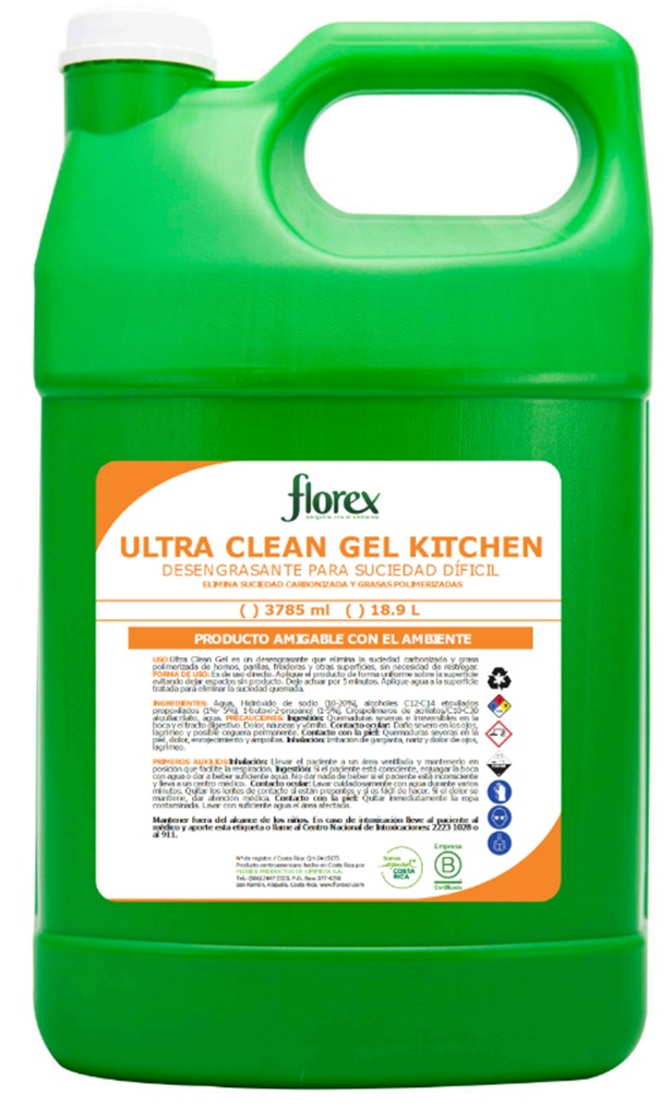 ULTRA CLEAN GEL KITCHEN 3.785ml CP