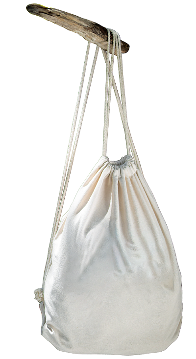 Mochila Algodón 42x48 Natural Listo para Imprimir
