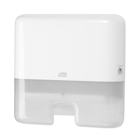 Elevation Mini Interfold Dispenser Tork White CP 