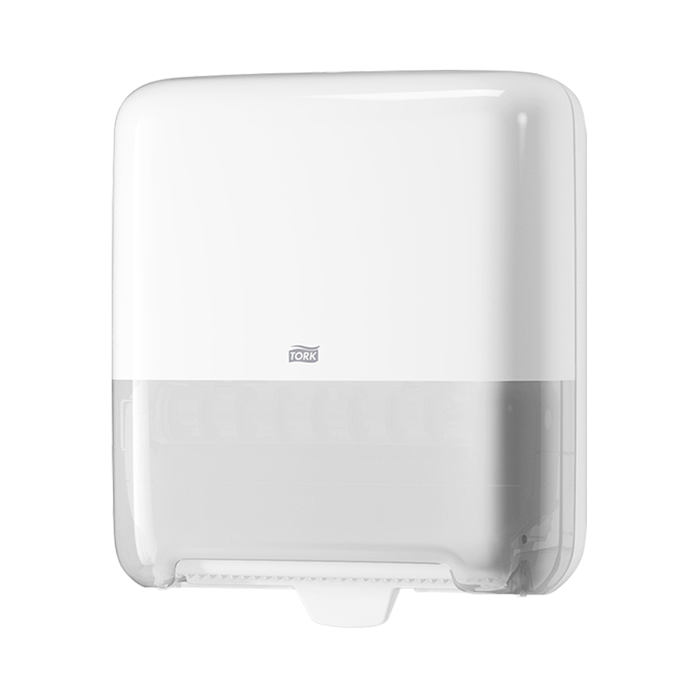 White Pre-cut Roll Towel Dispenser (39217) CP