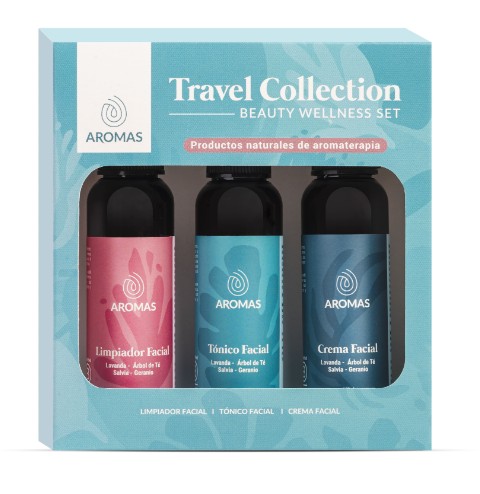 Travel Beauty Wellness Kit (Soap, Tonic, Cream, 60ml)