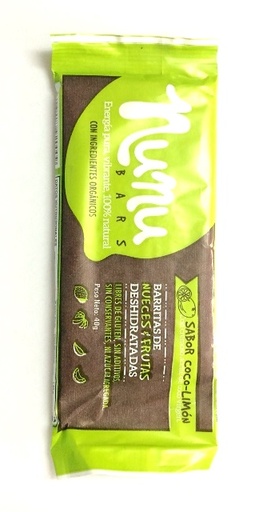 [NN000001] Nunu Bars Coconut Lemon Energy Bar