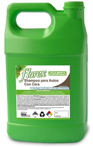 [FL060910] Champú para Autos con Cera Florex Galón CP