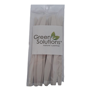 [GS060202] Cuchillos Reutilizables Bio Almidon de Maiz 
