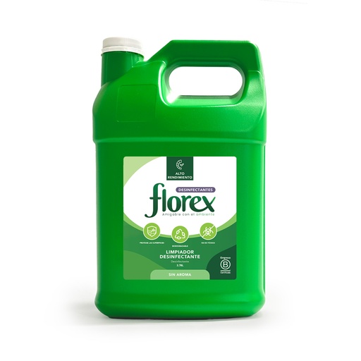 [FL140912] Florex Unscented Colorless Disinfectant Gallon CP