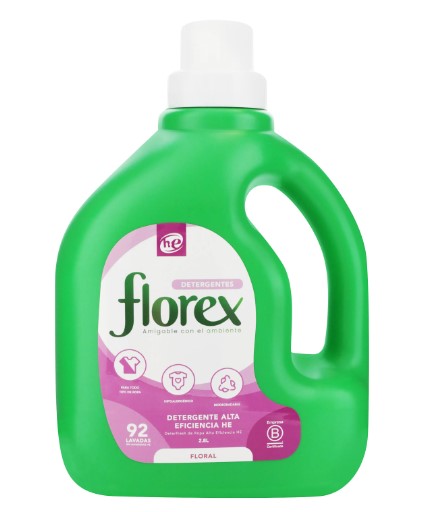 [FL201511] Detergente HE Florex 2.8lts