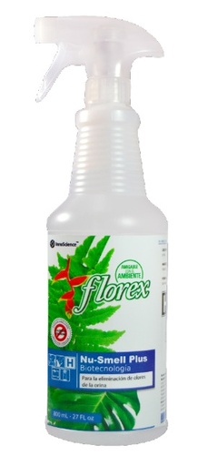 [FL460000] Nu Smell Plus ( Eliminador de olores de orina ) 800ml Con atomizador