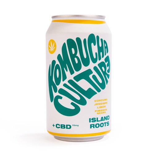 Island Roots CBD (Cúrcuma, Jengibre, Limón, Pimienta Negra y Cannabidiol) 