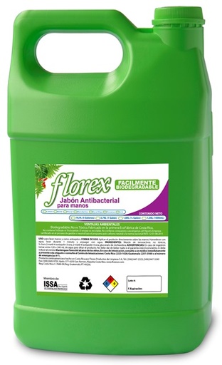 [FL270917] Jabón Líquido Florex Galón Mandarina