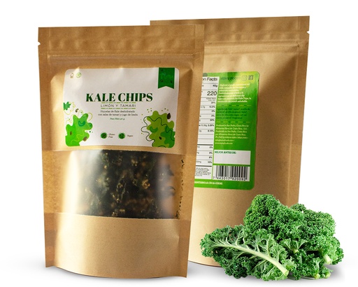 [NN010000] Kale Chips Limón Tamari 40grs