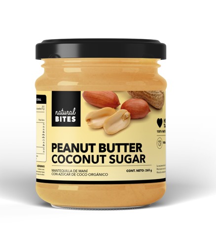 [NB020101] Mantequilla Maní + Azúcar de Coco 265 g