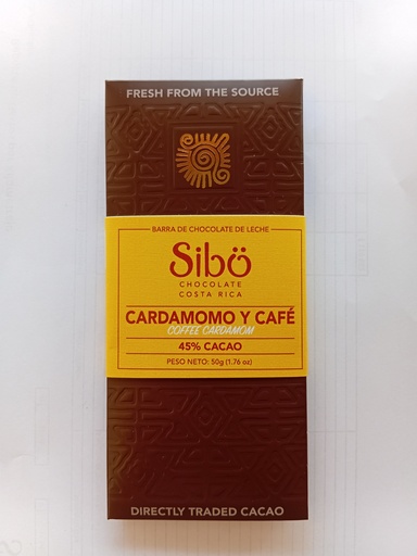 Chocolate Cardamono-Cafe (50gr) CP