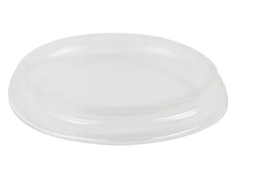 Round Deli Lid with Green Stripe