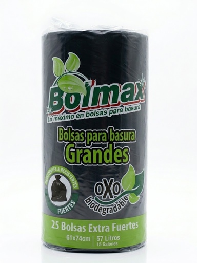 Bolmax Large Black Roll OXO (12x25 units)