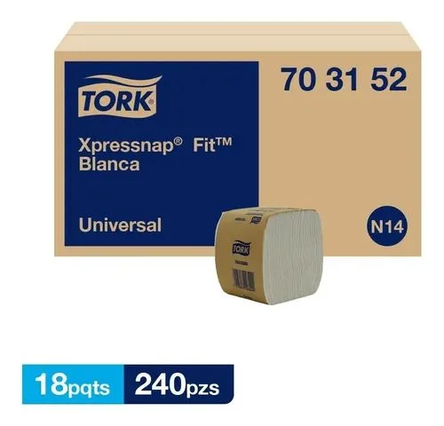 [TK410402] Servilletas Interdoblada Tork Fit 240H(37496)