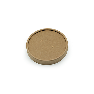 [DC000608] Tapa p/envase redondo Kraft 8/12oz 