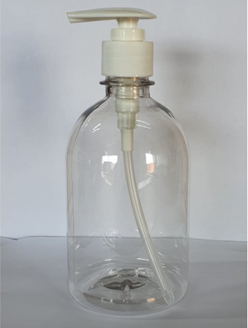 [BT-AV006-1] Envase Ambar500ml+Pomp.