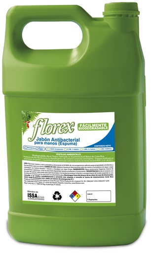 [FL280917] Jabón Espuma Florex Galón Mandarina CP