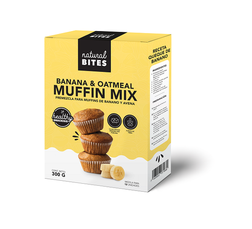 [NB120603] Banana & Oatmeal Muffin mix 300g NP