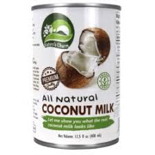Natural coconut milk, 400 ml