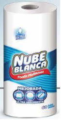 Toalla de Cocina Nube Blanca 60 H Blanca