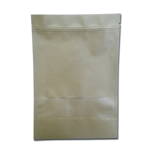 Bolsa Kraft Ziploc pequeña 12x18x4